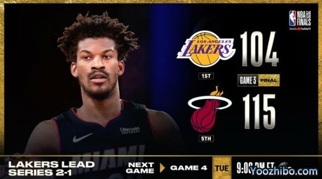 <a href=/halkan/lanqiuzhibo/heat/ target=_blank class=infotextkey>热火</a>险胜<a href=/halkan/lanqiuzhibo/lakers/ target=_blank class=infotextkey>湖人</a>大比分扳成1-2