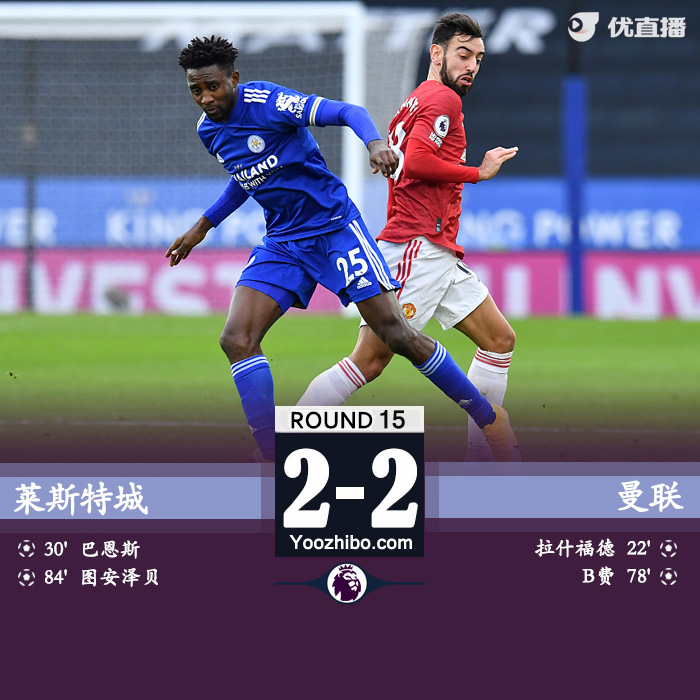莱斯特城2-2<a href=/halkan/zuqiuzhibo/manlian/ target=_blank class=infotextkey>曼联</a>