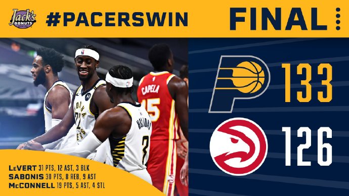 JRS直播讯 5月7日讯 NBA常规赛，老鹰客场挑战步行者
